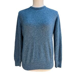 Eredi Pisano Roma Men's Blue Cashmere Wool Blend Crewneck Sweater Size XS